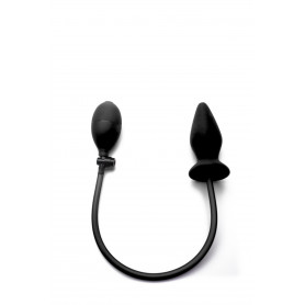 Fallo gonfiabile Inflatable Silicone Plug - Black