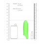 Guaina Swirl Thick Stretchy Penis Sleeve - GitD - Neon Green