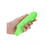 Phallic Sheath Smooth Thick Stretchy Penis Sleeve - GitD - Neon Green