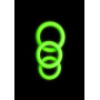 Penis Ring Kit 3 pcs Cock Ring Set - Glow in the Dark - Neon Green