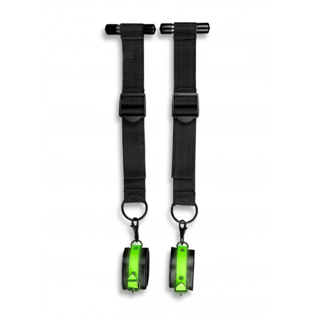 manette per porta Door Restraint Kit - Glow in the Dark - Neon Green/Black