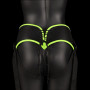 Make Strap-on Harness - Glow in the Dark - Neon Green/Black