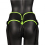 Make Strap-on Harness - Glow in the Dark - Neon Green/Black