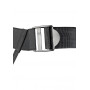 Wear foul CURVED HOLLOW STRAP-ON - 8'' / 20 CM - Gun Metal