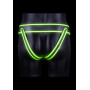 Sospensorio uomo Striped Jock Strap - GitD - Neon Green/Black