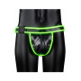 Sospensorio Buckle Jock Strap - GitD - Neon Green/Black