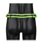 Sospensorio Buckle Jock Strap - GitD - Neon Green/Black