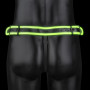 Sospensorio Buckle Jock Strap - GitD - Neon Green/Black