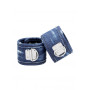 Ankle Throttles Denim Ankle Cuffs Roughend Denim Style Blue