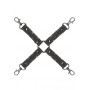 Costrittivo per manette Denim Hogtie Roughend Denim Style Black