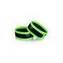 Handcuffs Biceps Band Glow in the Dark Neon Green/Black