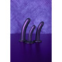 Dildo vaginale con ventosa Smooth G-Spot Dildo 7'' / 17 cm Purple