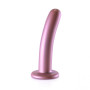 Dildo vaginale con ventosa Smooth G-Spot Dildo 6'' / 14,5 cm Rose Gold