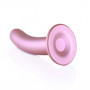 Vaginal dildo with suction cup Smooth G-Spot Dildo 6'' / 14,5 cm Rose Gold