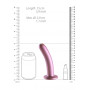 Dildo vaginale con ventosa Smooth G-Spot Dildo 6'' / 14,5 cm Rose Gold