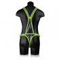 Full Body Harness GitD Neon Green/Black