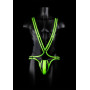 Body bondage Full Body Harness GitD Neon Green/Black