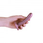 Vaginal dildo with suction cup Smooth G-Spot Dildo 5'' / 12 cm Rose Gold