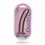 Dildo vaginale con ventosa Smooth G-Spot Dildo 7'' / 17 cm Rose Gold