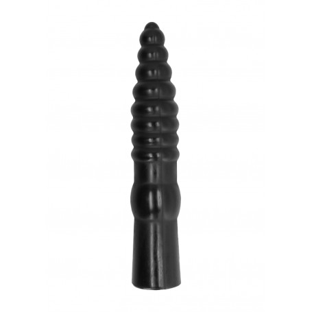 Dildo all black phallus 36 cm black