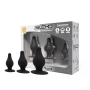 Kit plug in silicone con ventosa Model 2 S M L