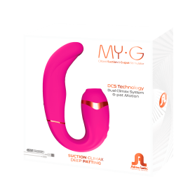 Vaginal vibrator with clit sucker My G fuchsia