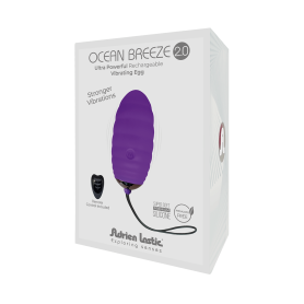 Ovetto vaginale vibrante Ocean Breeze 2.0 + LRS purple