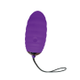 Vibrating vaginal egg Ocean Breeze 2.0 + LRS purple