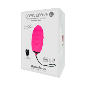 Vibrating vaginal egg Ocean Breeze 2.0 + LRS pink