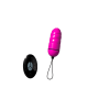 Vibrating vaginal egg Ocean Storm + LRS pink