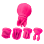 Stimolatore clitoride rotante vibrante Caress