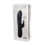 Vibratore vaginale rabbit twister black