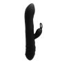 Rabbit vaginal vibrator twister black