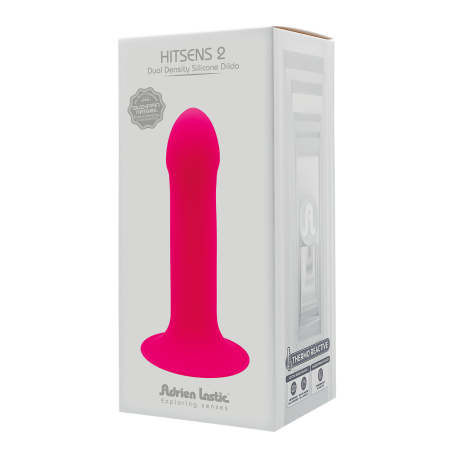 Dildo with suction cup Hitsens 2 Fucsia