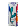 Vaginal vibrator with clitoral sucker Caribbean Shine