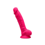 Fallo realistico con ventosa Adam S Silexpan fucsia