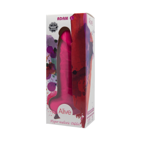 Realistic dildo with suction cup Adam L Silexpan fucsia