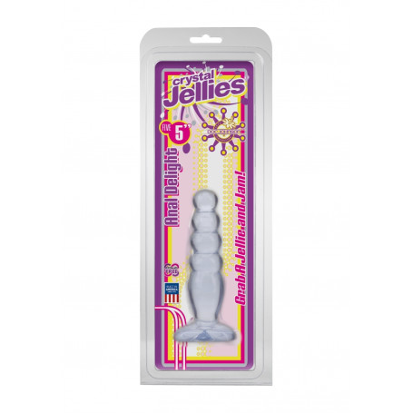 Plug Anal Delight 5" / 12 cm Transparent