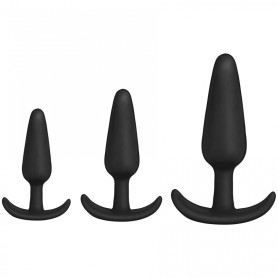 Kit plug Anal Trainer Set Black