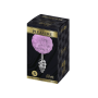 Anal plug with tail Metal Anal Fluffy Twist Plug S purple