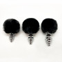 Plug anale con coda Metal Anal Fluffy Twist Plug M