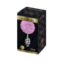 Anal plug with tail Metal Anal Fluffy Twist Plug L purple