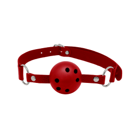 Bondage bite Discretion red