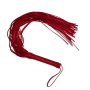 frusta bondage Flogger Long Leather red