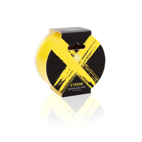 Nastro bondage Ouch! Xtreme Bondage Tape 17,5 m Yellow non sticky