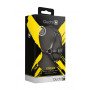 Head Harness with Solid Ball Gag Black