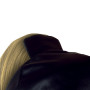 Maschera con coda Mask with Blonde Ponytail Black