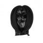 Maschera bondage con cerniera Zip-up Bondage Mask Black