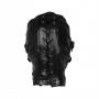 Blindfolded Mask with Breathable Ball Gag Black
