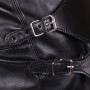 Blindfolded Mask with Breathable Ball Gag Black